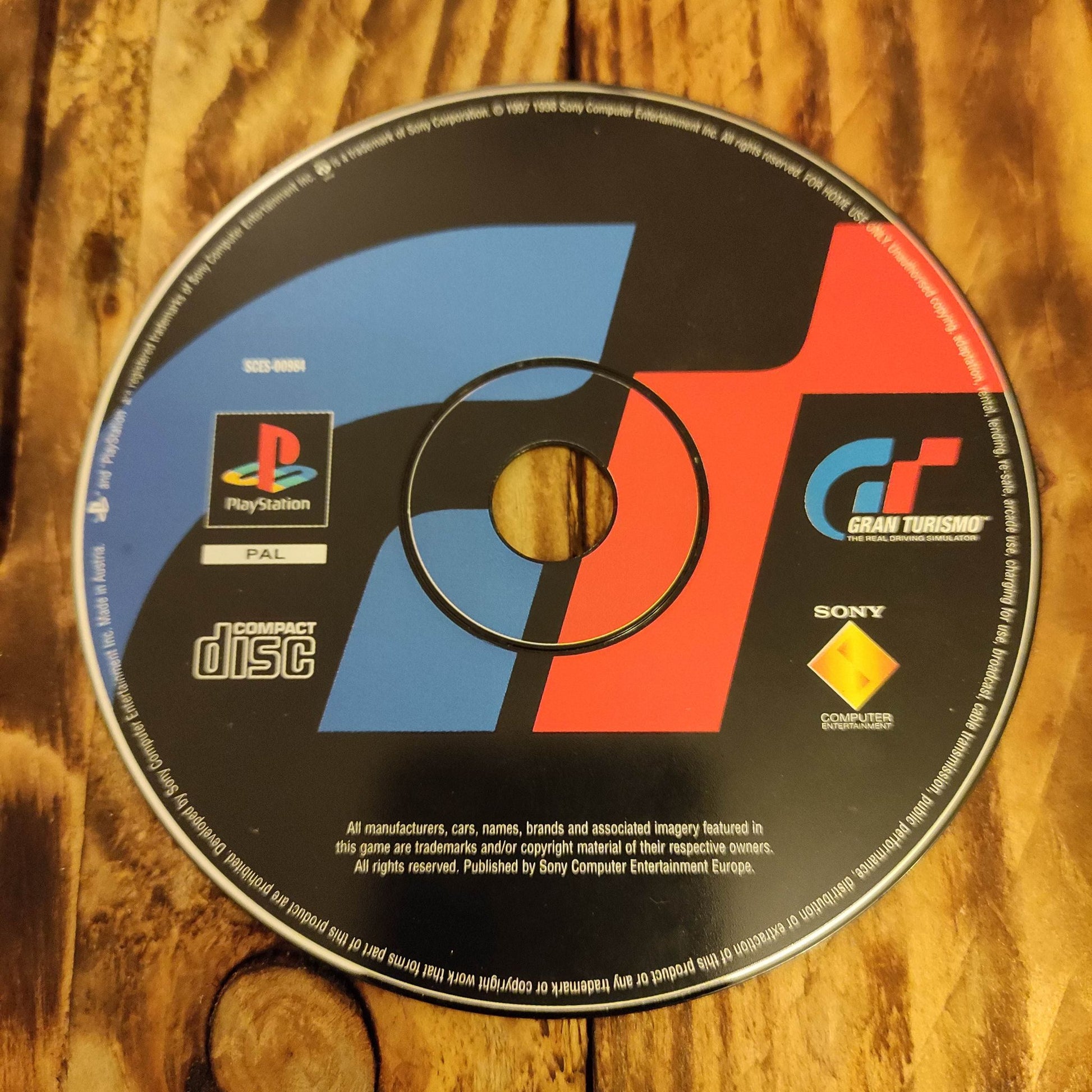 Gran Turismo (PS1) Disc Only - 8-Bit Exchange (8BitX)