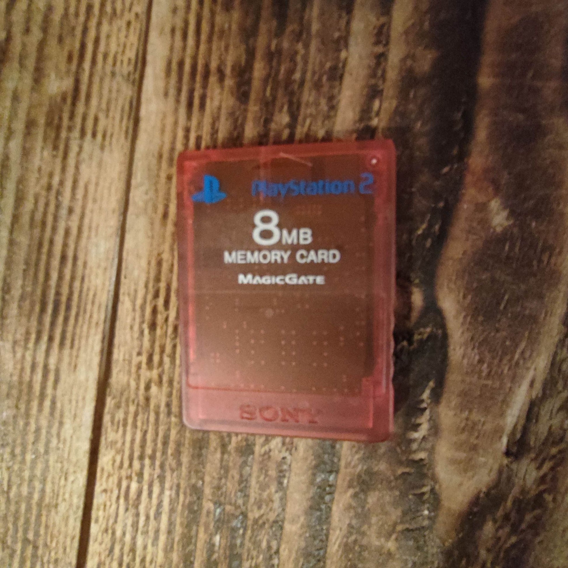 8Mb Memory Card (PS2) - 8-Bit Exchange (8BitX)
