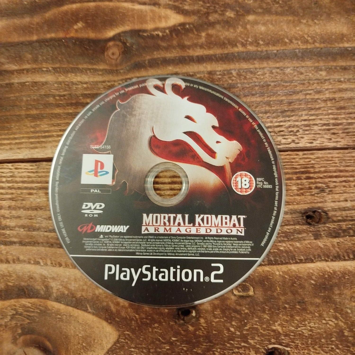 Mortal Kombat Armageddon (PS2) Disc Only - 8-Bit Exchange (8BitX)