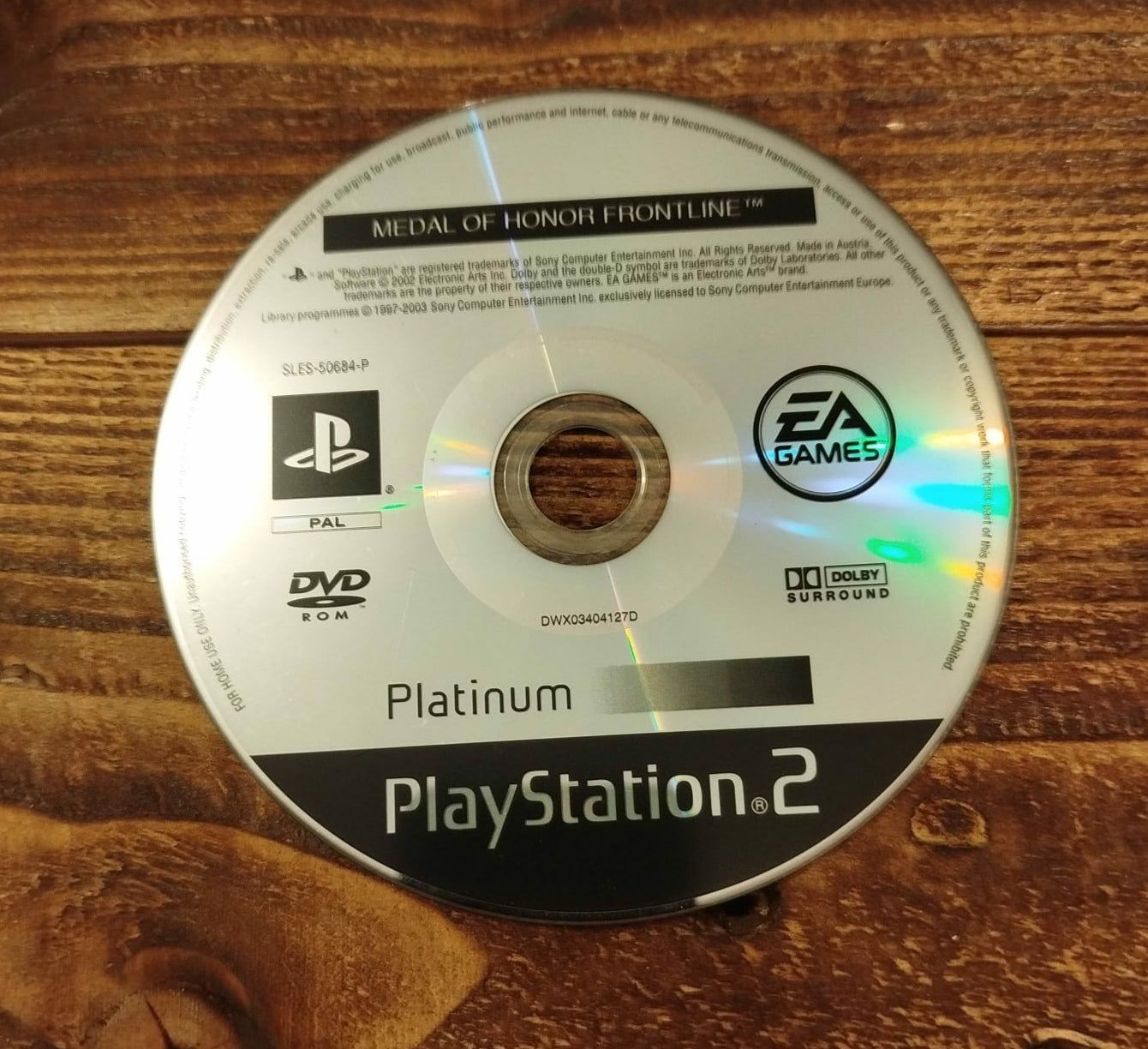 Medal of Honour Frontline (PS2) Disc Only - 8-Bit Exchange (8BitX)