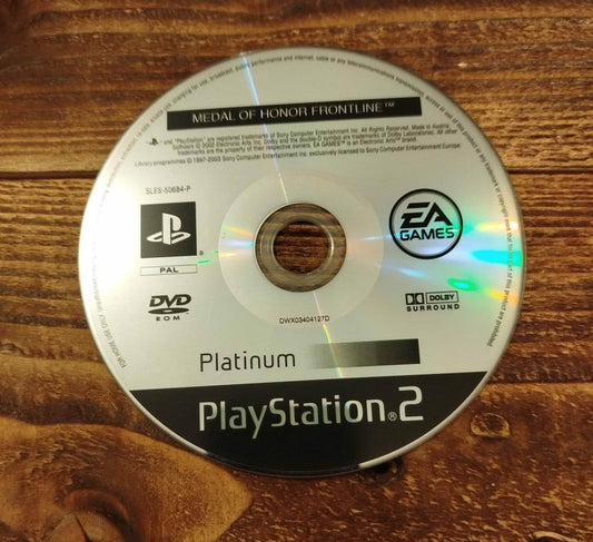 Medal of Honour Frontline (PS2) Disc Only - 8-Bit Exchange (8BitX)