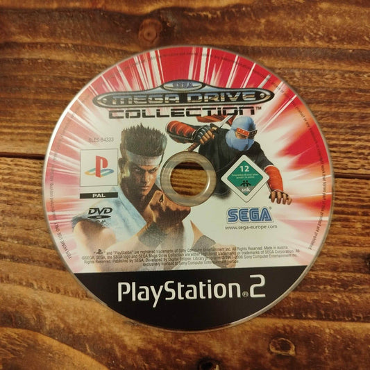 Mega Drive Collection (PS2) Disc Only - 8-Bit Exchange (8BitX)