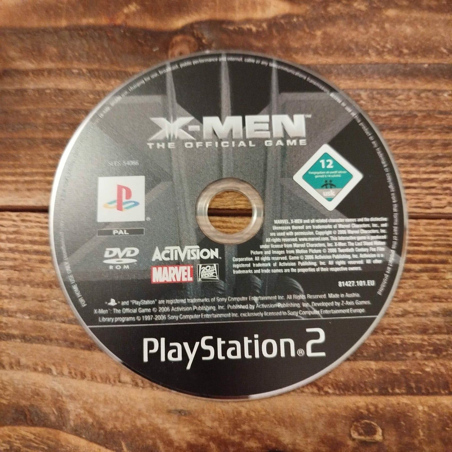 X-Men The Official Game (PS2) Disc Only - 8-Bit Exchange (8BitX)