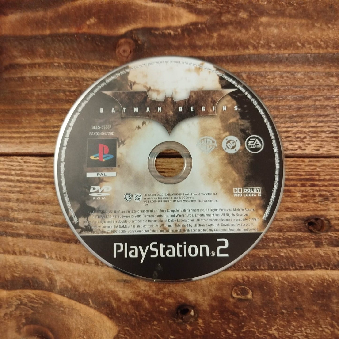 Batman Begins (PS2) Disc Only - 8-Bit Exchange (8BitX)