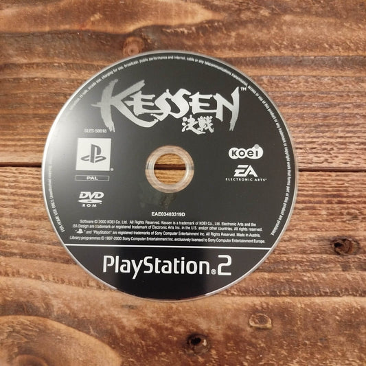 Kessen (PS2) Disc Only - 8-Bit Exchange (8BitX)