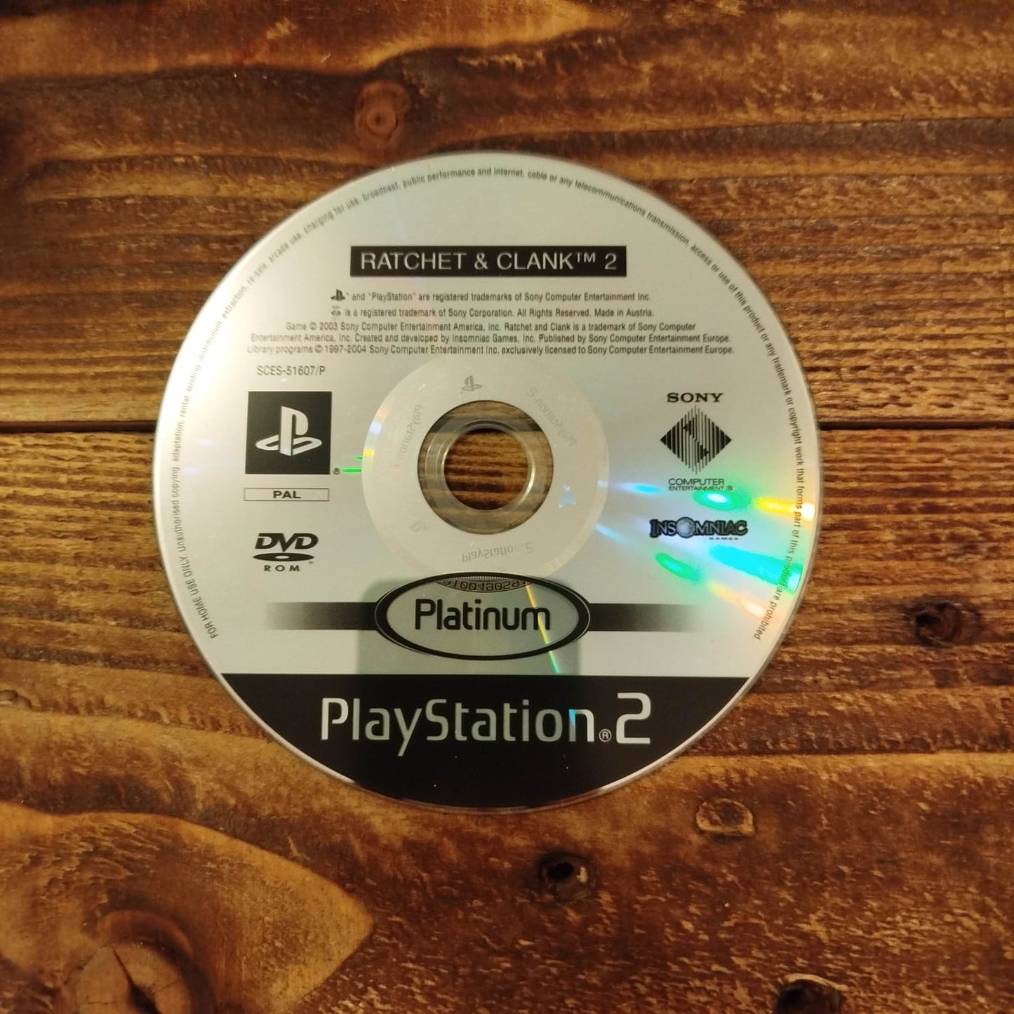 Ratchet & Clank 2 (PS2) Disc Only - 8-Bit Exchange (8BitX)
