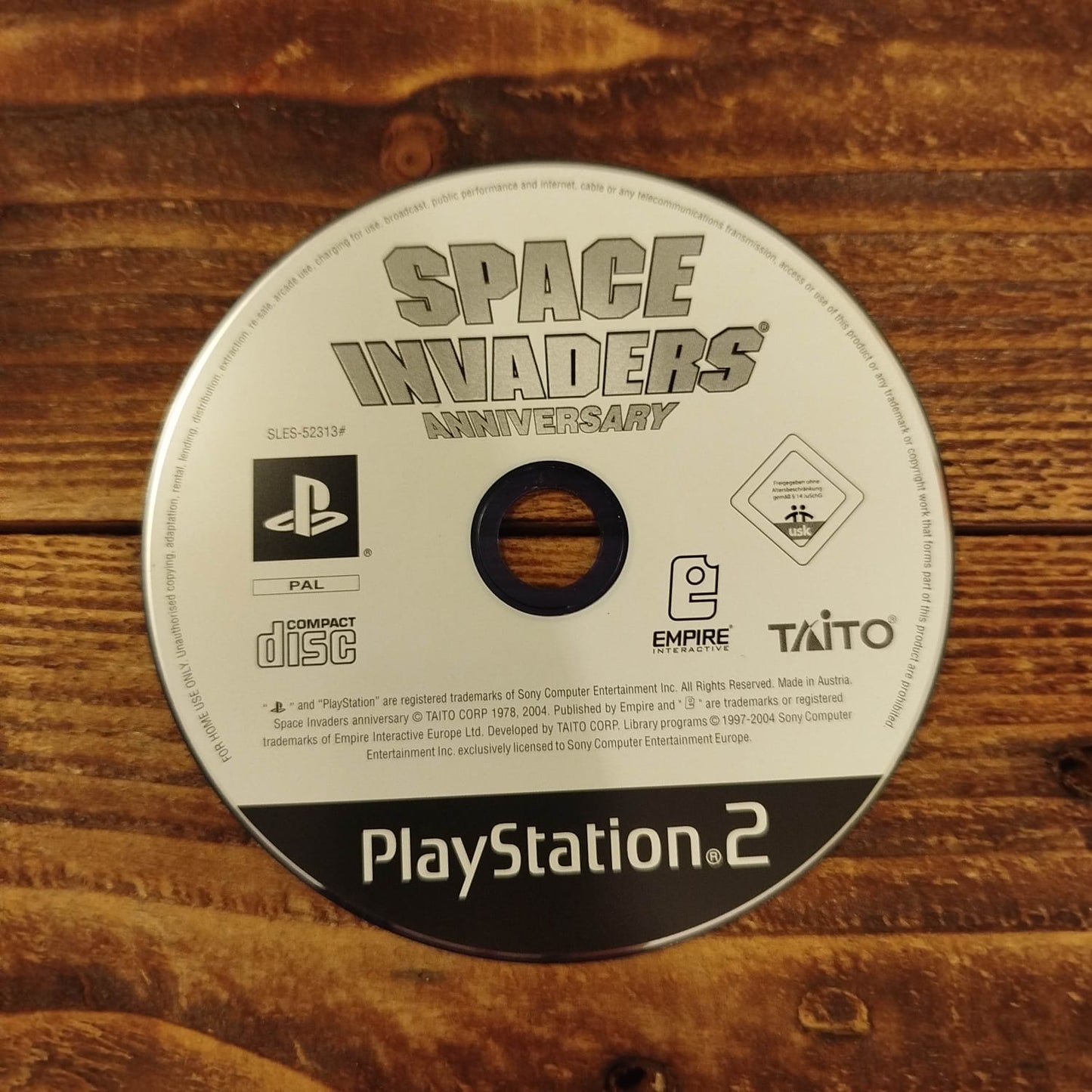 Space Invaders Anniversary (PS2) Disc Only - 8-Bit Exchange (8BitX)
