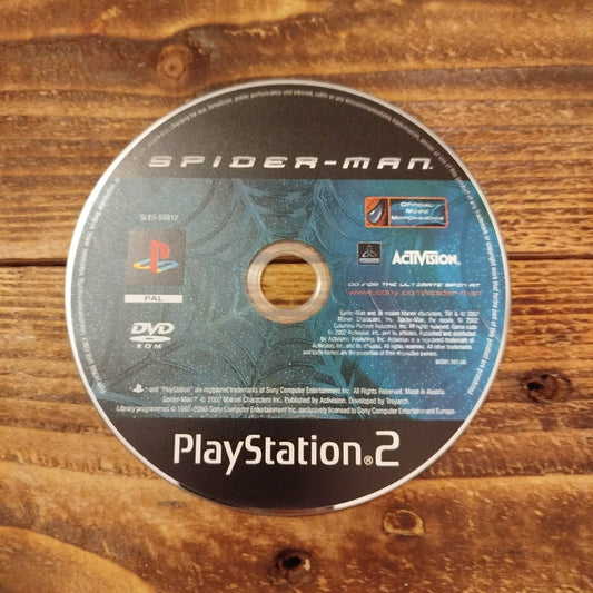 Spiderman (PS2) Disc Only - 8-Bit Exchange (8BitX)