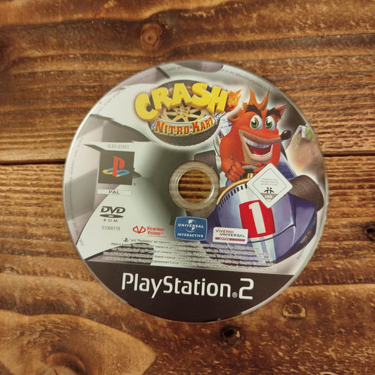 Crash Nitro Kart (PS2) Disc Only - 8-Bit Exchange (8BitX)