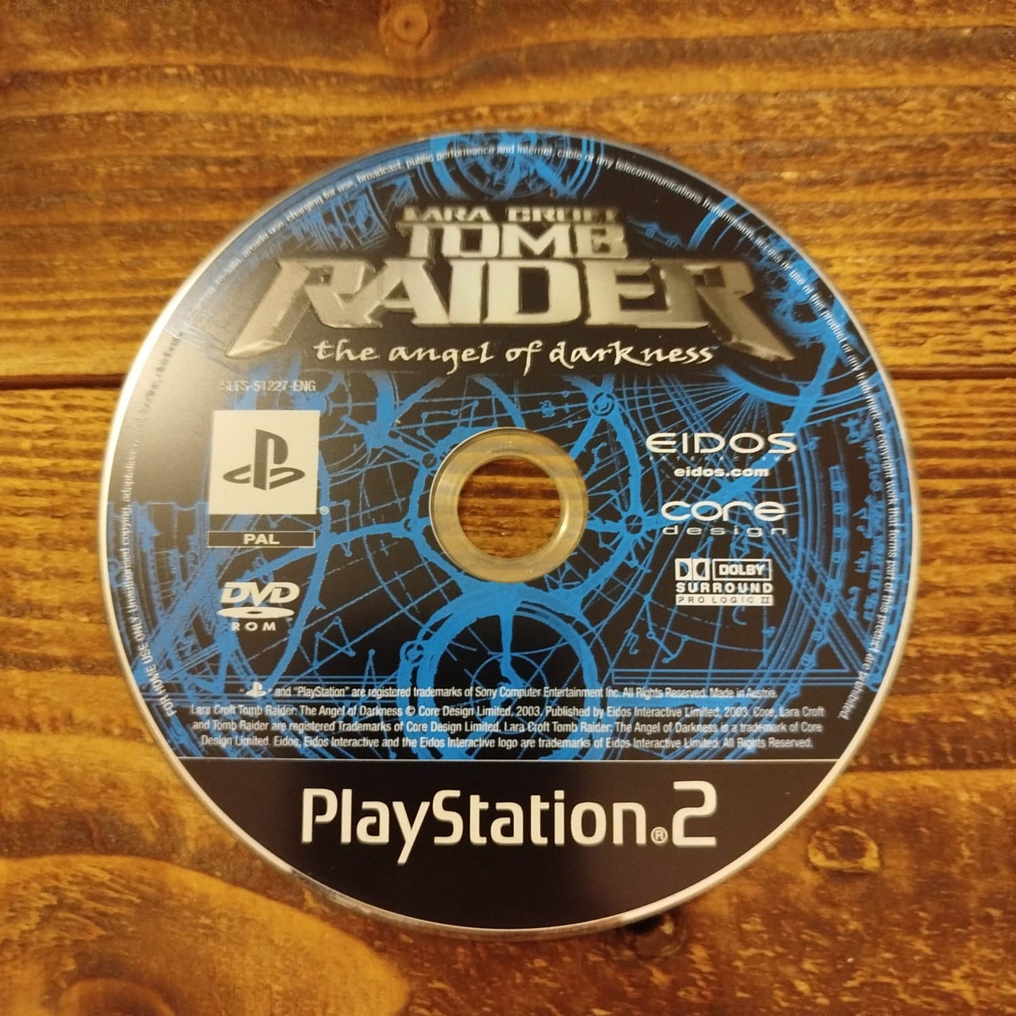 Tomb Raider The Angel of Darkness (PS2) Disc Only - 8-Bit Exchange (8BitX)