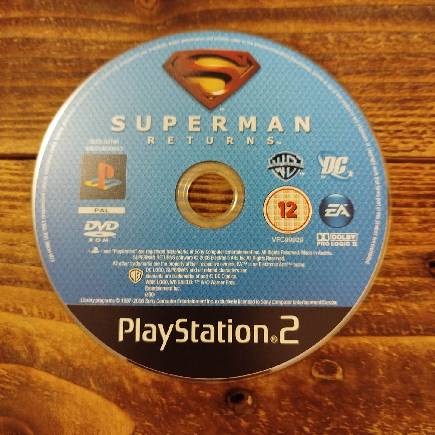 Superman Returns (PS2) Disc Only - 8-Bit Exchange (8BitX)