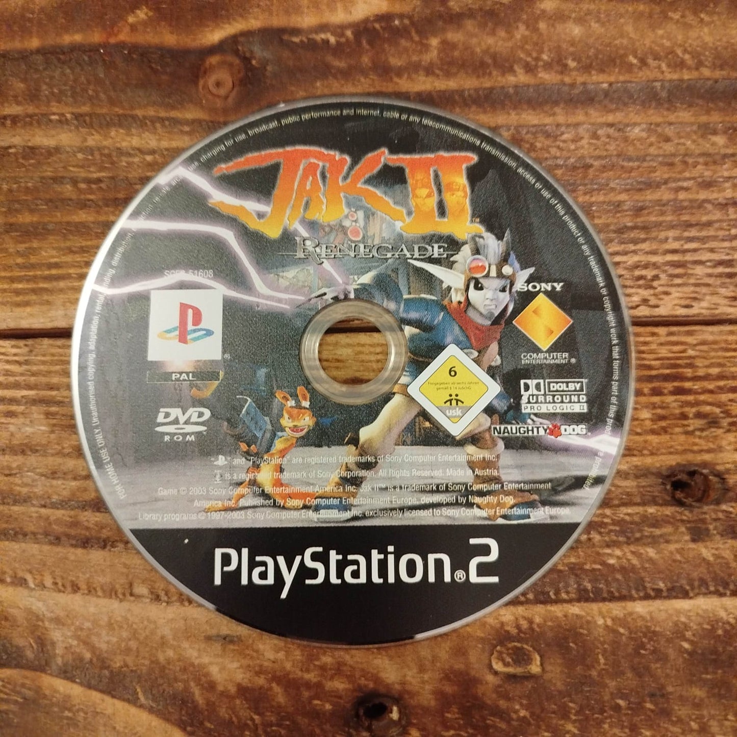 JAK 2 (PS2) Disc Only - 8-Bit Exchange (8BitX)