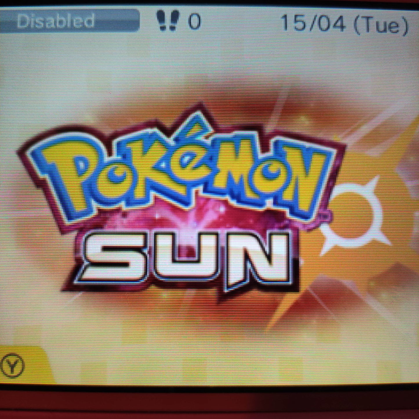 Pokemon Sun 3DS