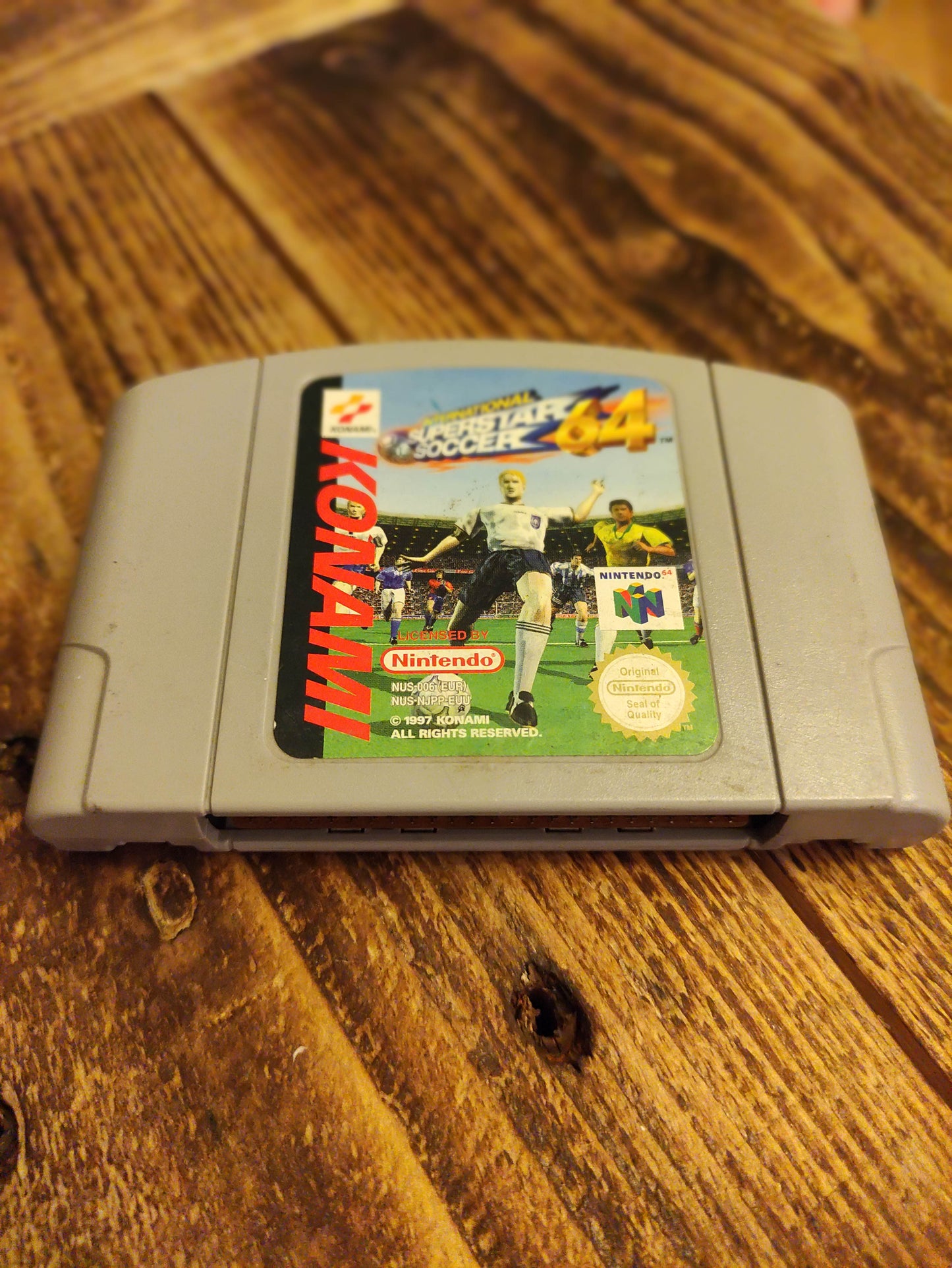 Superstar Soccer 64 (N64) UNBOXED