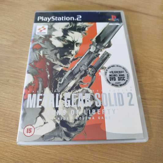 Metal Gear Solid 2 Sons of Liberty (Double Disc)(PS2)