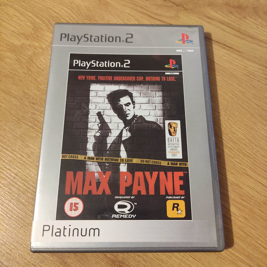 Max Payne platinum PS2