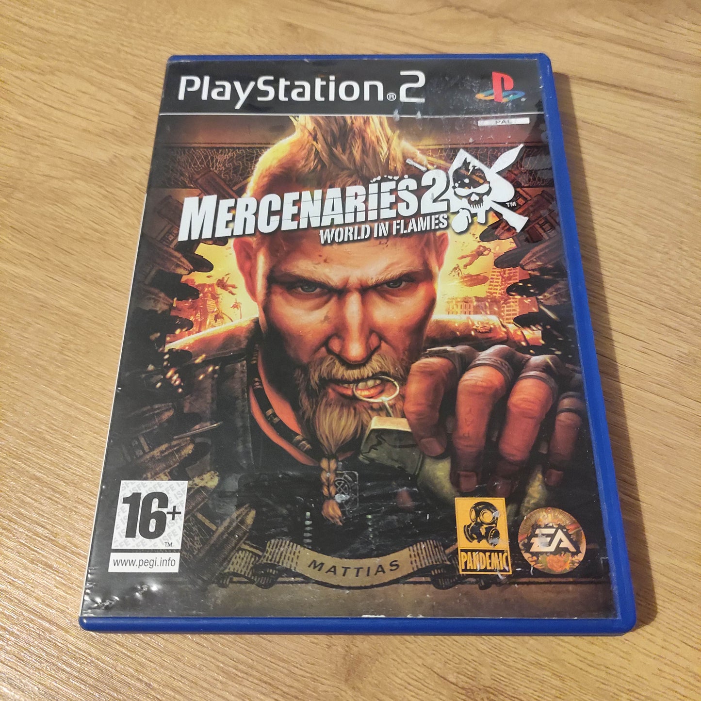 Mercenaries 2 World in Flames PS2