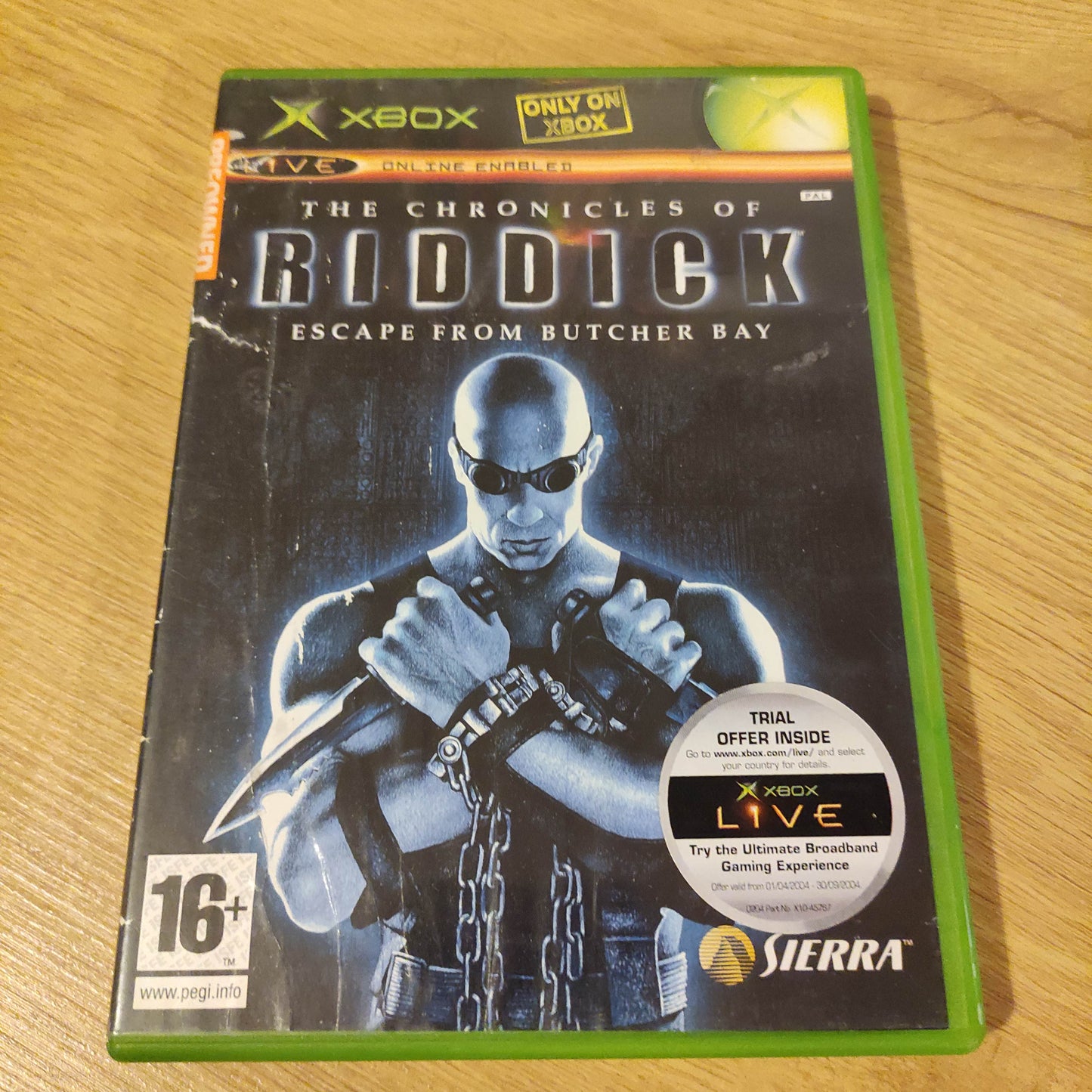 Riddick, The Escape from Butcher Bay (XBox Original)