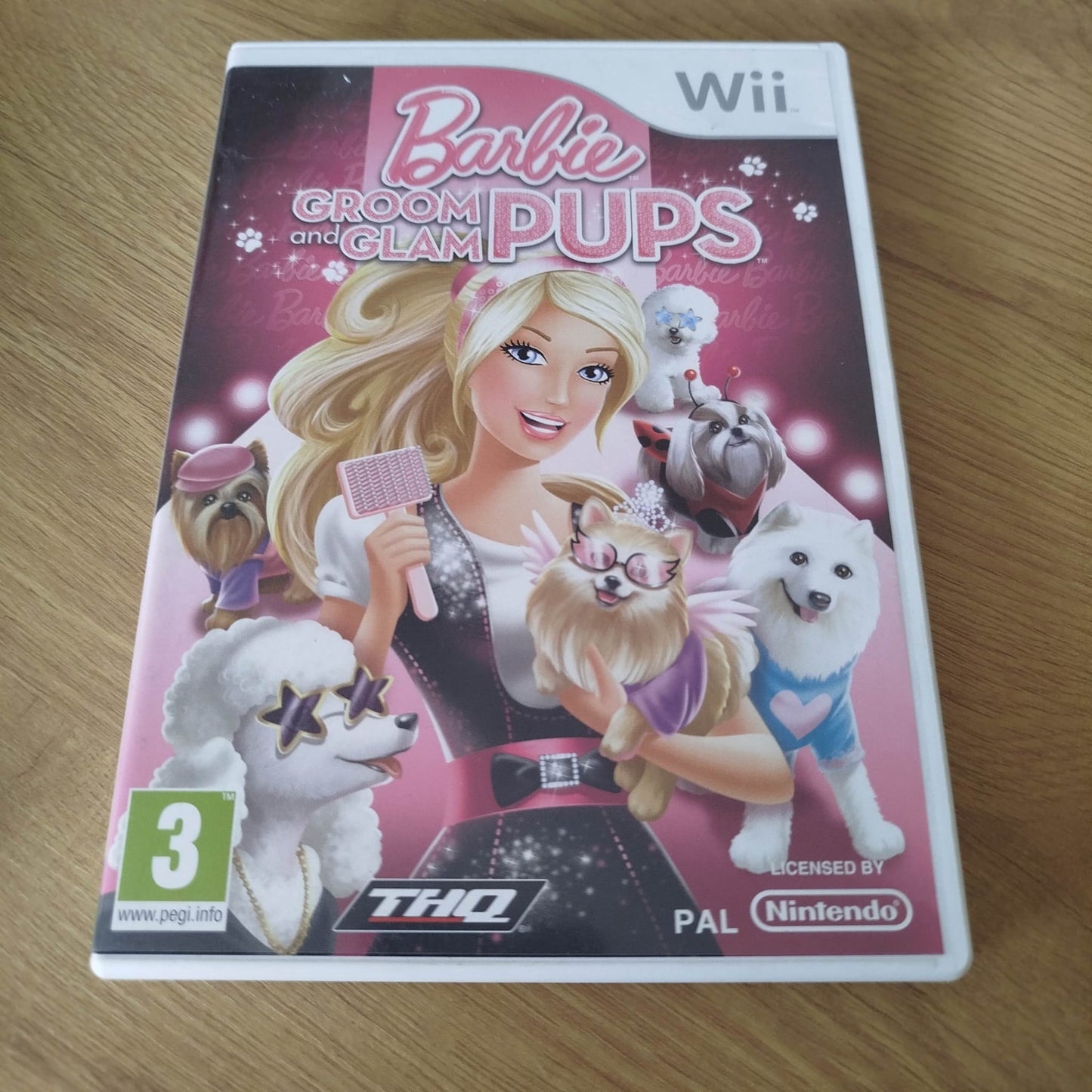 Barbie Groom and Glam Pups Wii