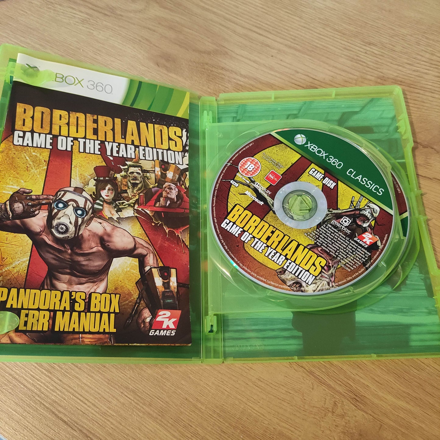 Borderlands Game of the year Edition (XBox 360)