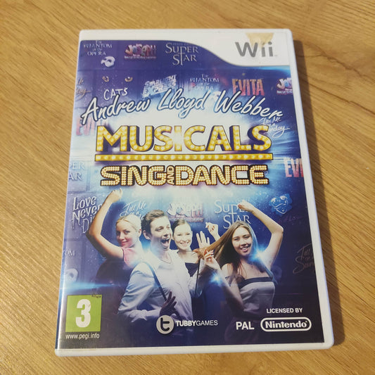 Andre Lloyd Webber Musical Sing and Dance Wii