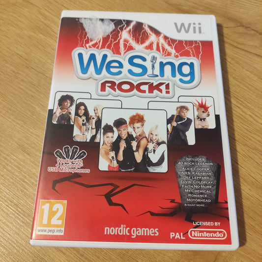 We Sing Rock Wii
