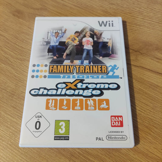 Family Trainer Extreme Challenge Wii