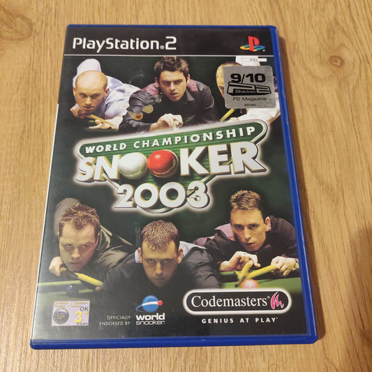 World Championship Snooker 2003 PS2