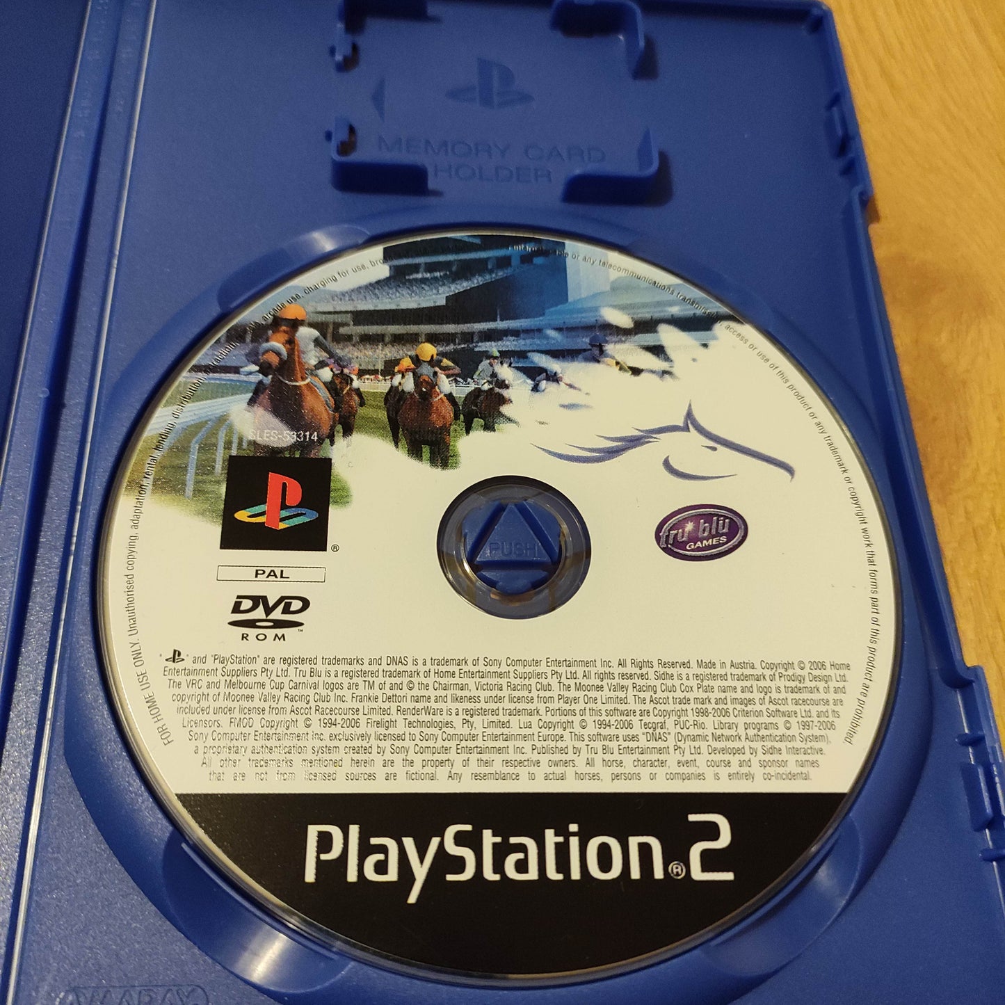 Melbourne Cup Challenge Disc Only PS2