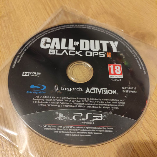 Call of Duty Black Ops 2 Disc Only PS3