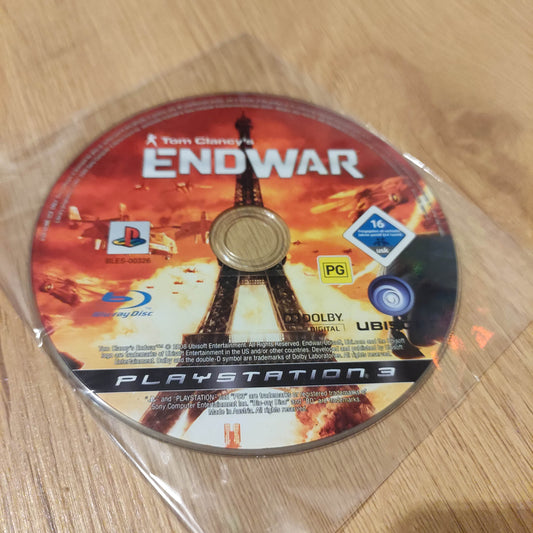 ENDWAR Disc Only PS3
