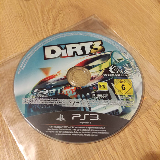 DIRT 3 Disc Only  PS3