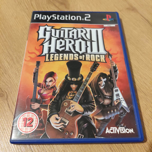 Guitar Hero 3 Legends of Rock PS2