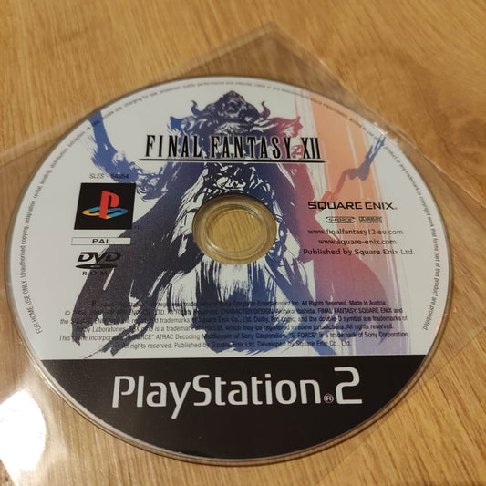 Final Fantasy XII Disc Only PS2