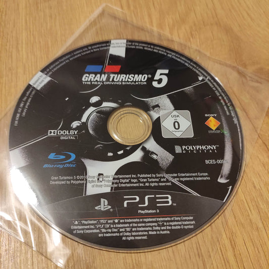 Gran Turismo 5 Disc Only PS3