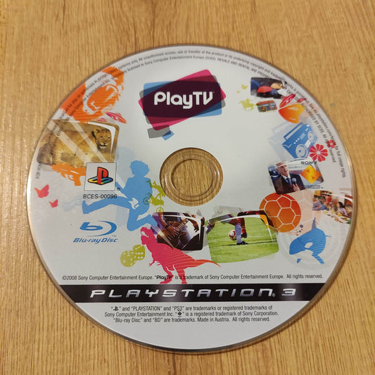 Play TV Disc Only PS3
