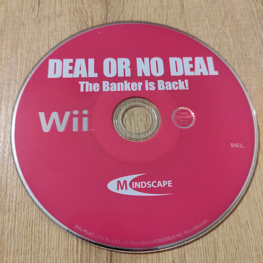 Deal or No Deal, The Banker is Back Disc Only Wii