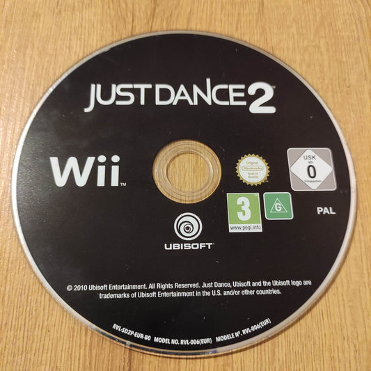 Just Dance 2 Disc Only Wii