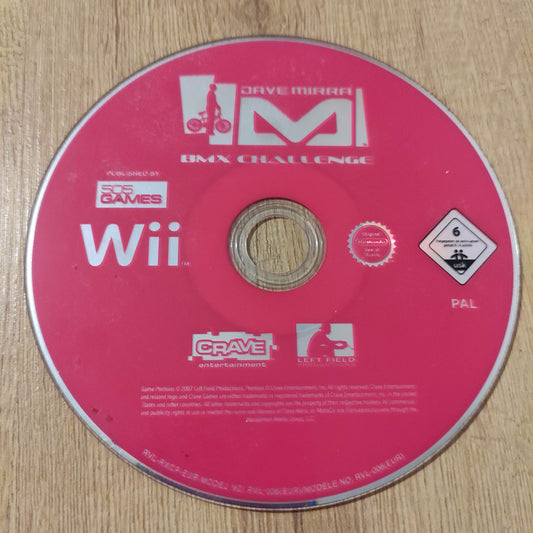 Dave Mirra BMX Challenge Disc Only Wii
