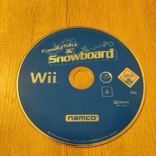 Family Ski & Snowboard Disc Only Wii