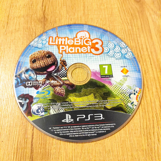 Little Big Planet 3 Disc Only PS3