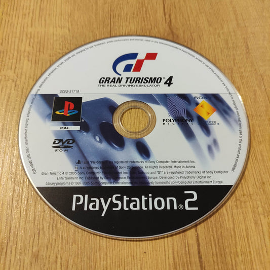 Gran Tourismo 4 Disc Only PS2