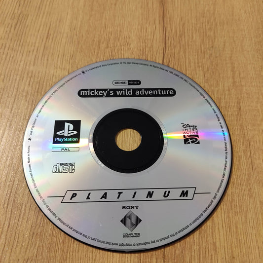 Mickey's Wild Adventure (Platinum) Disc Only PS1