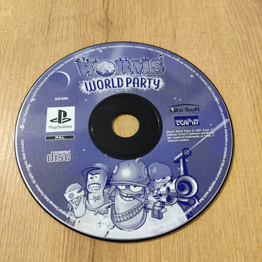 Worms World Party Disc Only PS1
