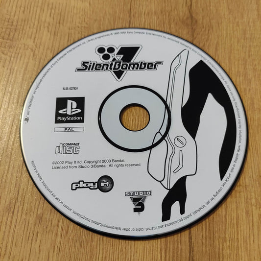 Silent Bomber Disc Only PS1