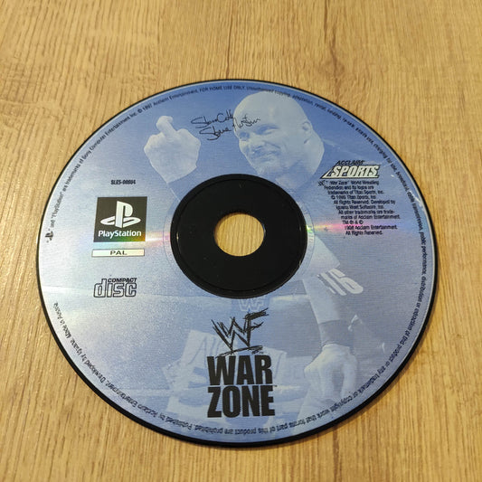 WWF War Zone Disc Only PS1