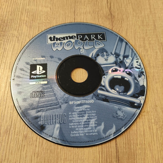 Theme Park World Disc Only PS1