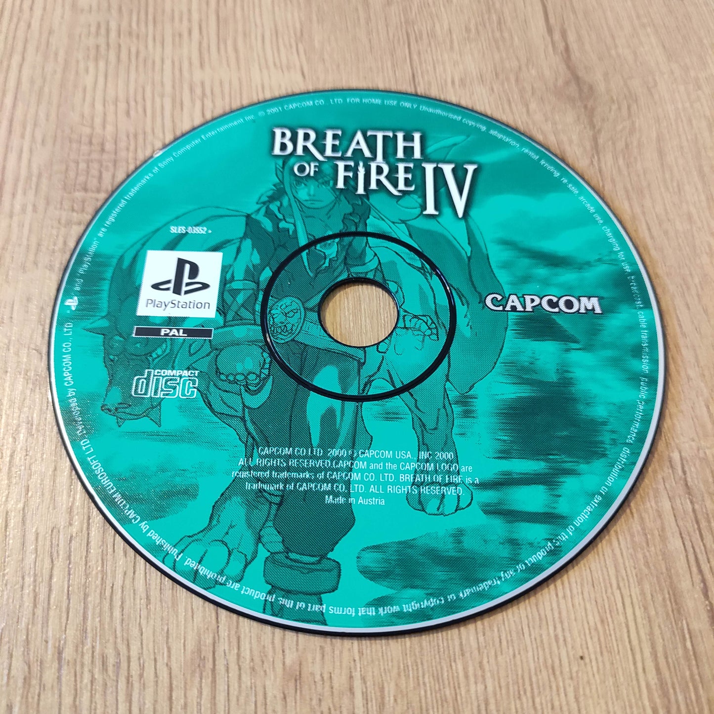 Breath of Fire IV Disc Only PS1