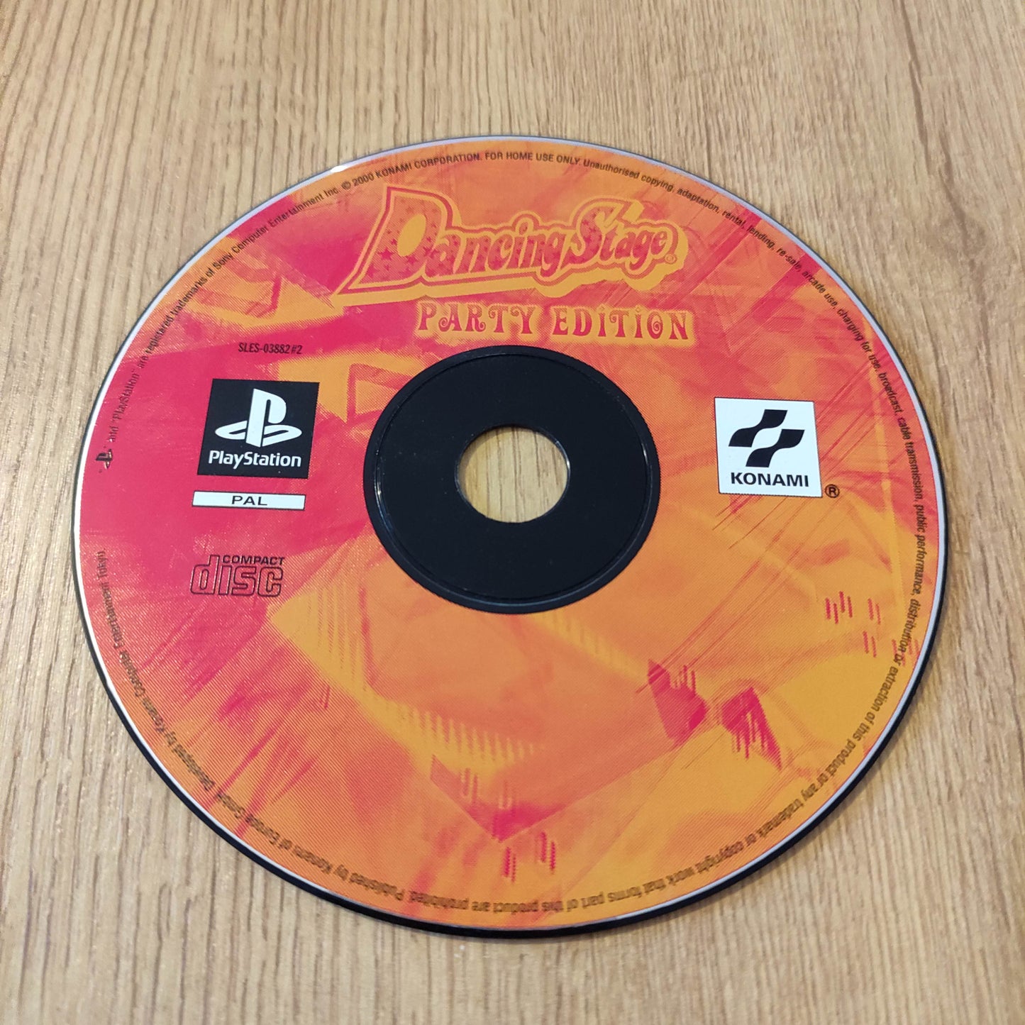 Dancing Stage Party Edition Disc Only PS1