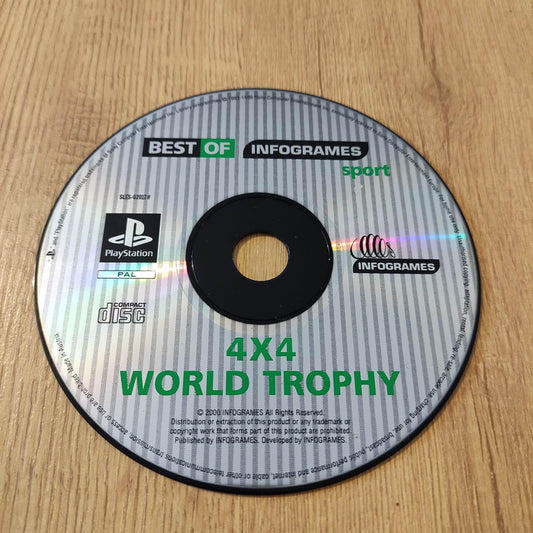4x4 World Trophy Disc Only PS1